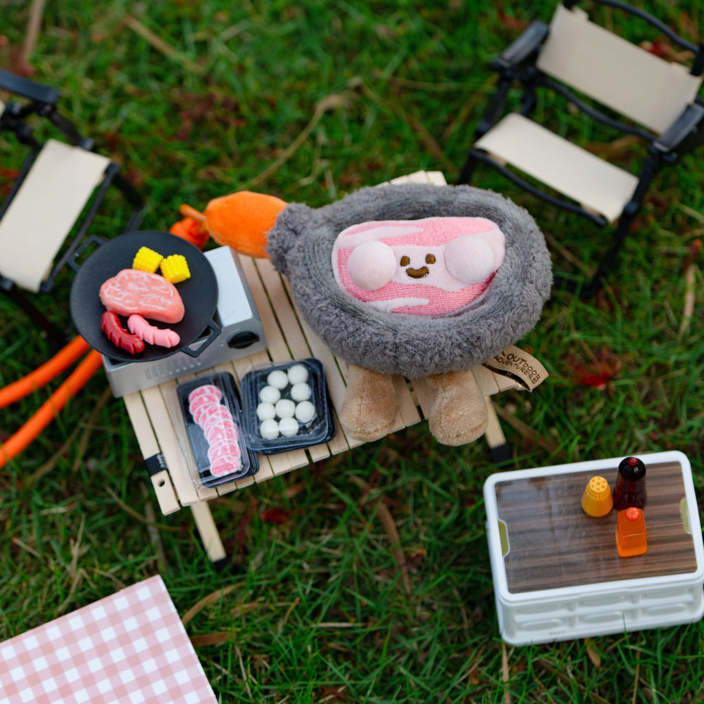 Pan Pal Cute Camping Pan Plush Toy