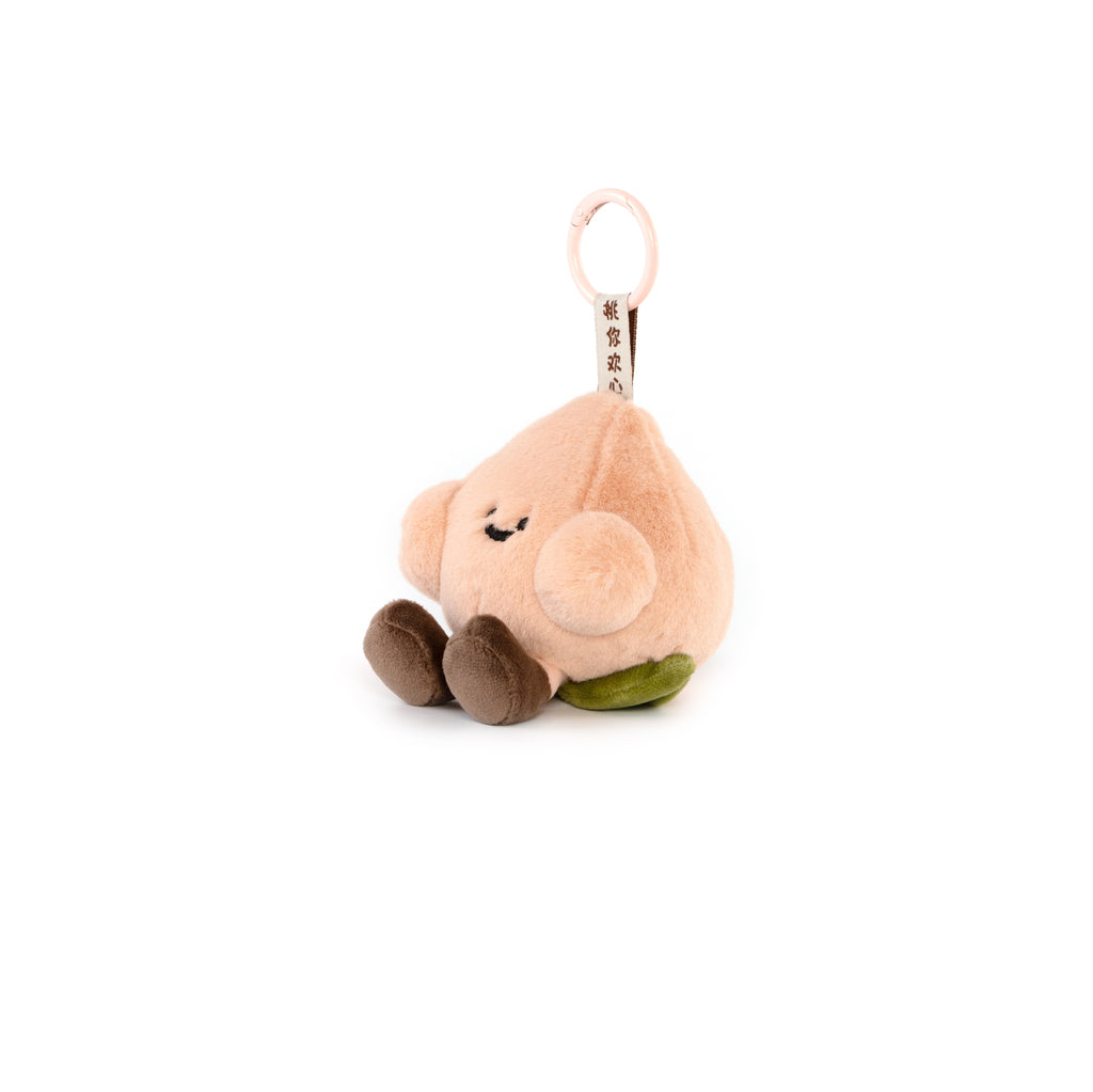 Peachy Puff Cute Peach Plush Toy