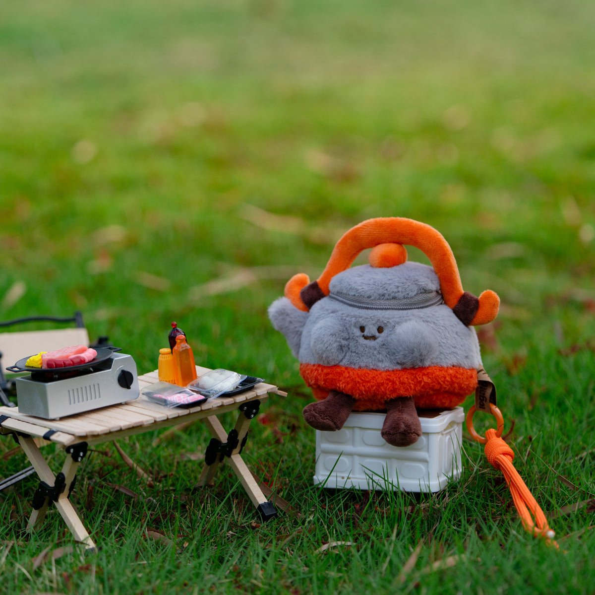 Kettle Buddy Cute Camping Kettle Plush Toy