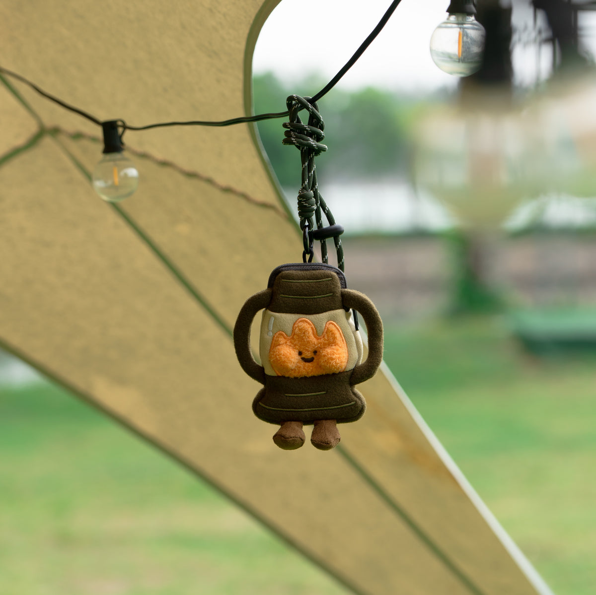 Glow Buddy Cute Camping Lamp Plush Toy